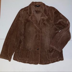 Style & Co. Woman Corduroy Blazer sz 18W GUC